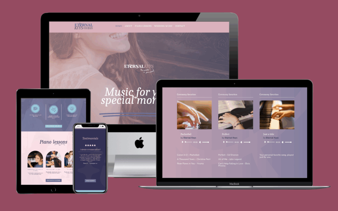 Homepage music